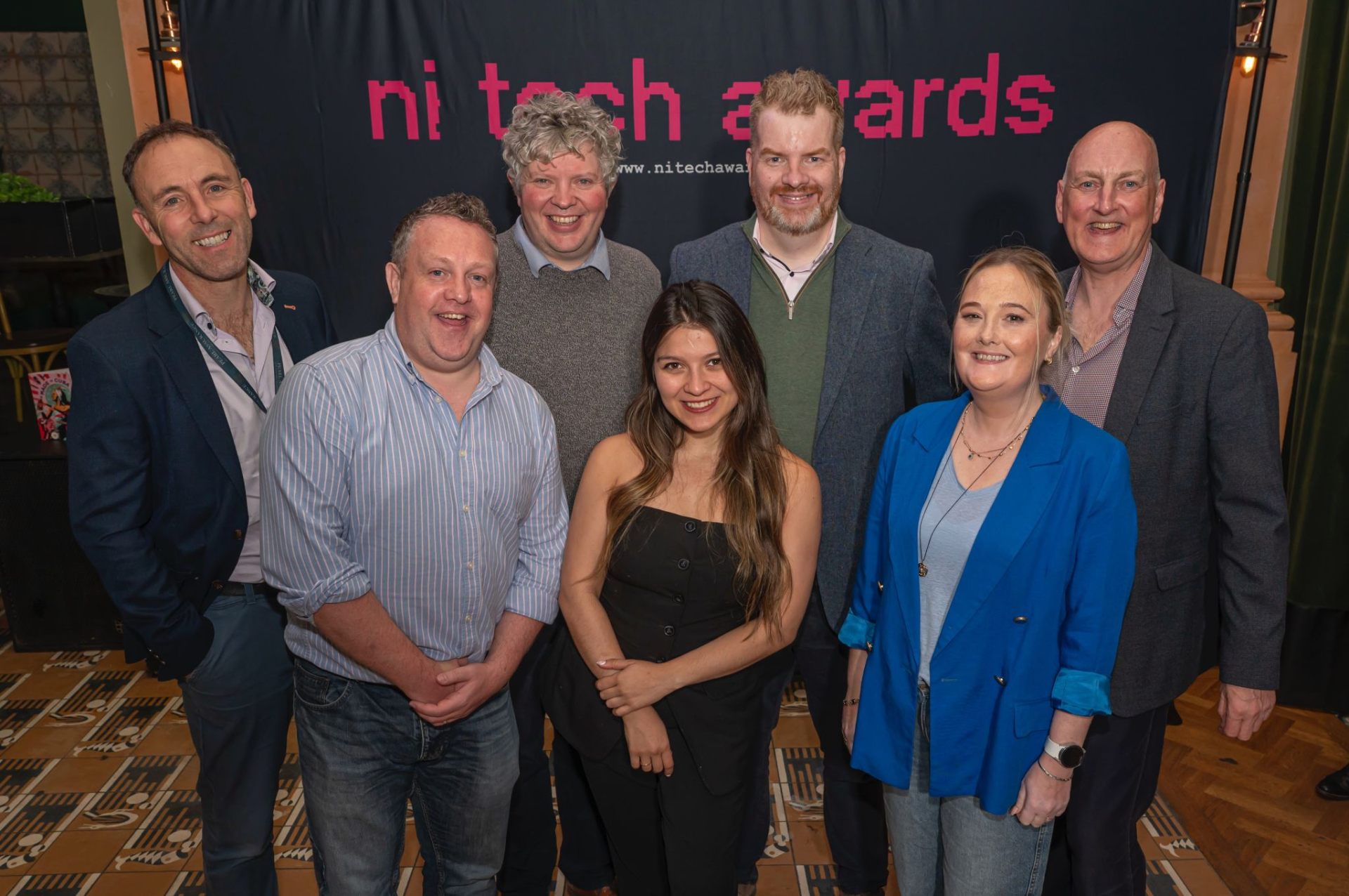 Growth Network members at the NI Tech Awards